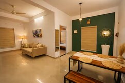 River Garden 2BHK Residence | Cozy & Quiet