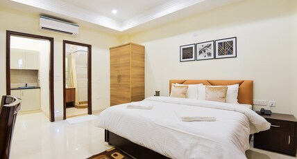 Olive Service Apartments - Golf Course Road Room Type - King Studio