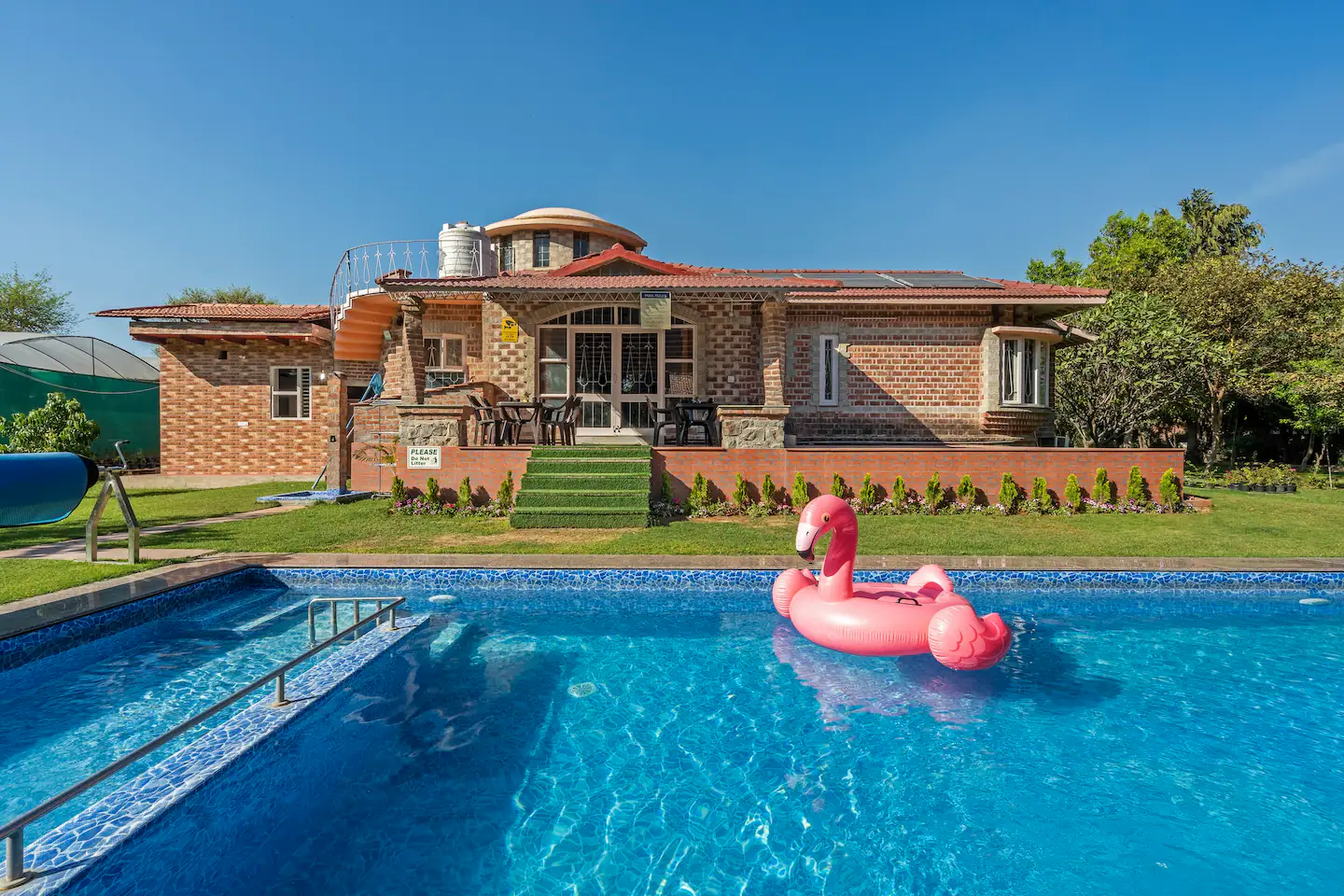 The Orchard Farm | Luxury 3BR Pet-Friendly Farmhouse with Pool