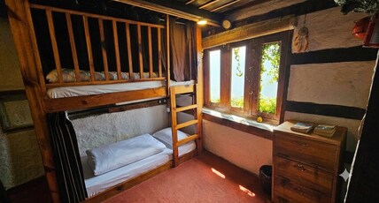 Parvati's Lap Hostel & Camps Room Type - 4 Bed Hemp Mountain View Hostel