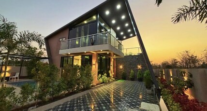 3BHK StayWillas the angle house with Pvt Pool Room Type - StayWillas The Angle House