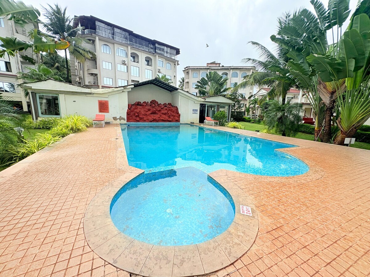 2BHK River View & pool Apartment - Tap to explore photos
