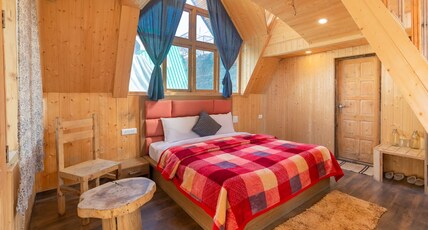The Alpine Woods | A-frame Wooden Cottages Room Type - Standard A-Frame Cottage