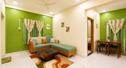 Charter Stays Spacious 2BHK Apartment in Madhapur Near HITEC City Room Type - Spacious 2BHK Apartment with Balcony & Kitchen ( 7Hills - 701)