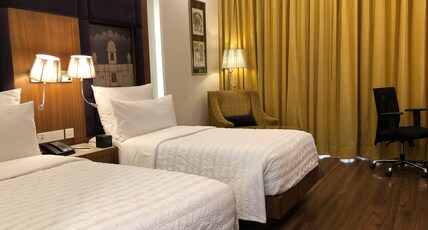 Le Meridien Jaipur Resort and Spa Room Type - Superior Twin Pool Garden View
