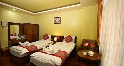 Hotel Osho Home Kathmandu Room Type - Standard Double/Twin Room Hotel Osho Home Kathmandu Room Type - Standard Double/Twin Room