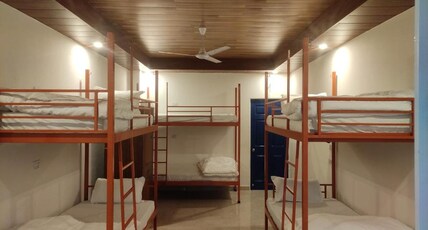 Hill Hoppers Dormitory Room Type - 6 Bed Male Only Dorms with balcony