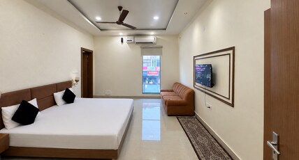 Megh hotel Room Type - 104 PANAROMA ROOM CITY VIEW