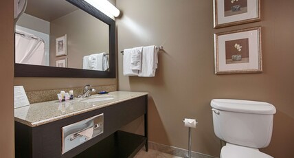 Best Western Plus Moncton Room Type - Suite-1 King Bed, Non-Smoking, Two Rooms, High Speed Internet Access, Sofabed, Jacuzzi, Microwave An Best Western Plus Moncton Room Type - Suite-1 King Bed, Non-Smoking, Two Rooms, High Speed Internet Access, Sofabed, Jacuzzi, Microwave An