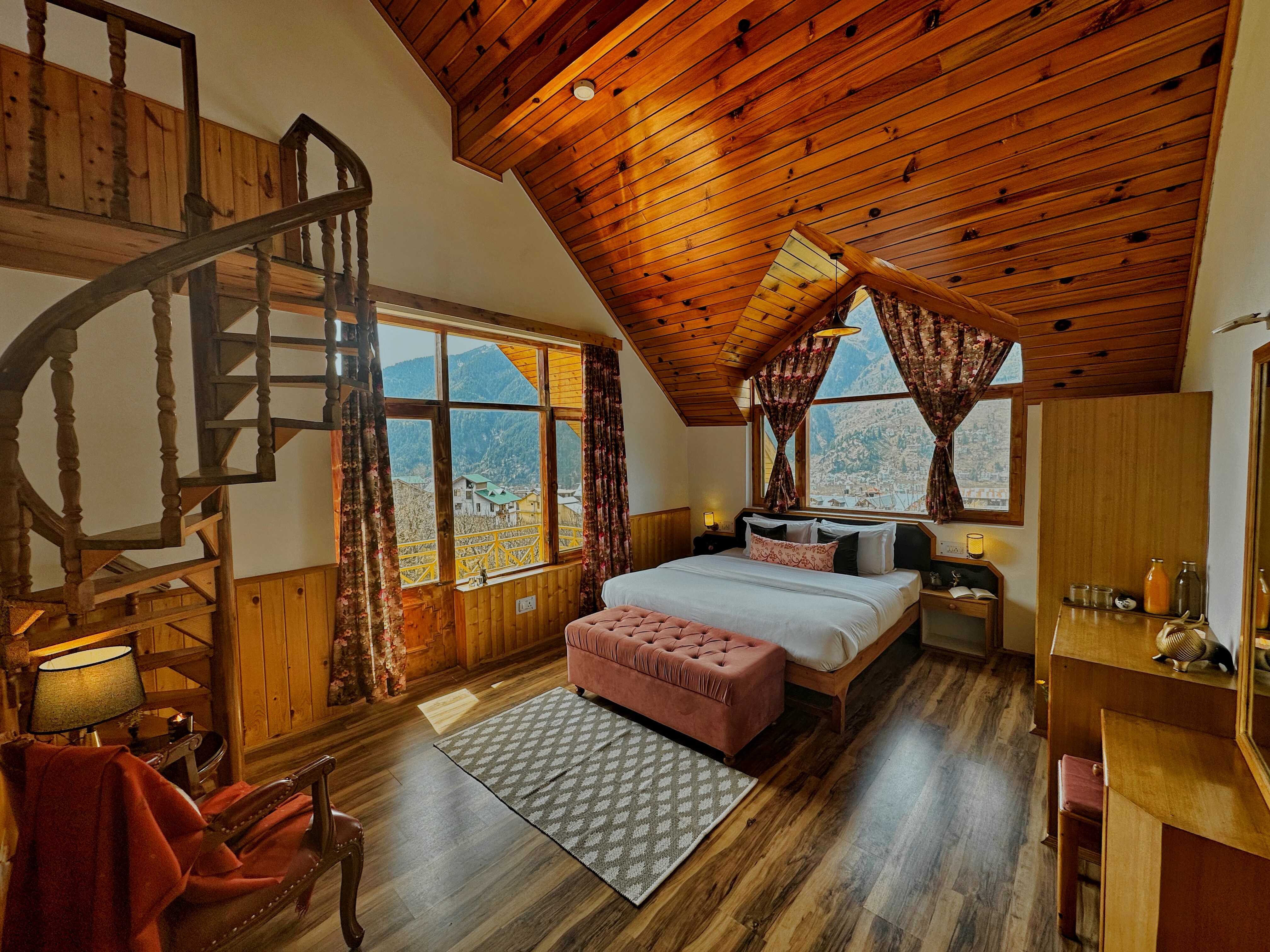 The Wooden Chalet, Manali - Tap to explore photos