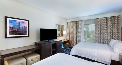 Hampton Inn & Suites Houston Atascocita Room Type - 2 QNS W FRIDGE NS