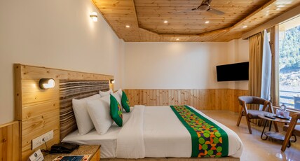 Treebo Premium Silverstone Resort With Mountain Valley View Room Type - Deluxe Room with Mountain View