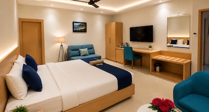 Hotel Anantha Suites and Wellness Spa Room Type - Luxury Superior Room with 65 Inch TV Hotel Anantha Suites and Wellness Spa Room Type - Luxury Superior Room with 65 Inch TV