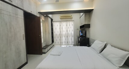 Premium Villa Service Apartment Room Type - Private Room With Attached Bathroom And Balcony