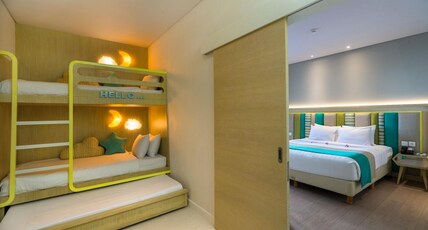 Grand Mirage Resort & Thalasso Bali - All Inclusive Room Type - Kids Suite Garden View (1 King 1 bunk bed and 1 trundle bed) Grand Mirage Resort & Thalasso Bali - All Inclusive Room Type - Kids Suite Garden View (1 King 1 bunk bed and 1 trundle bed)