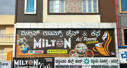 Milton Rooms Dine and Cafe Room Type - Deluxe Non AC room