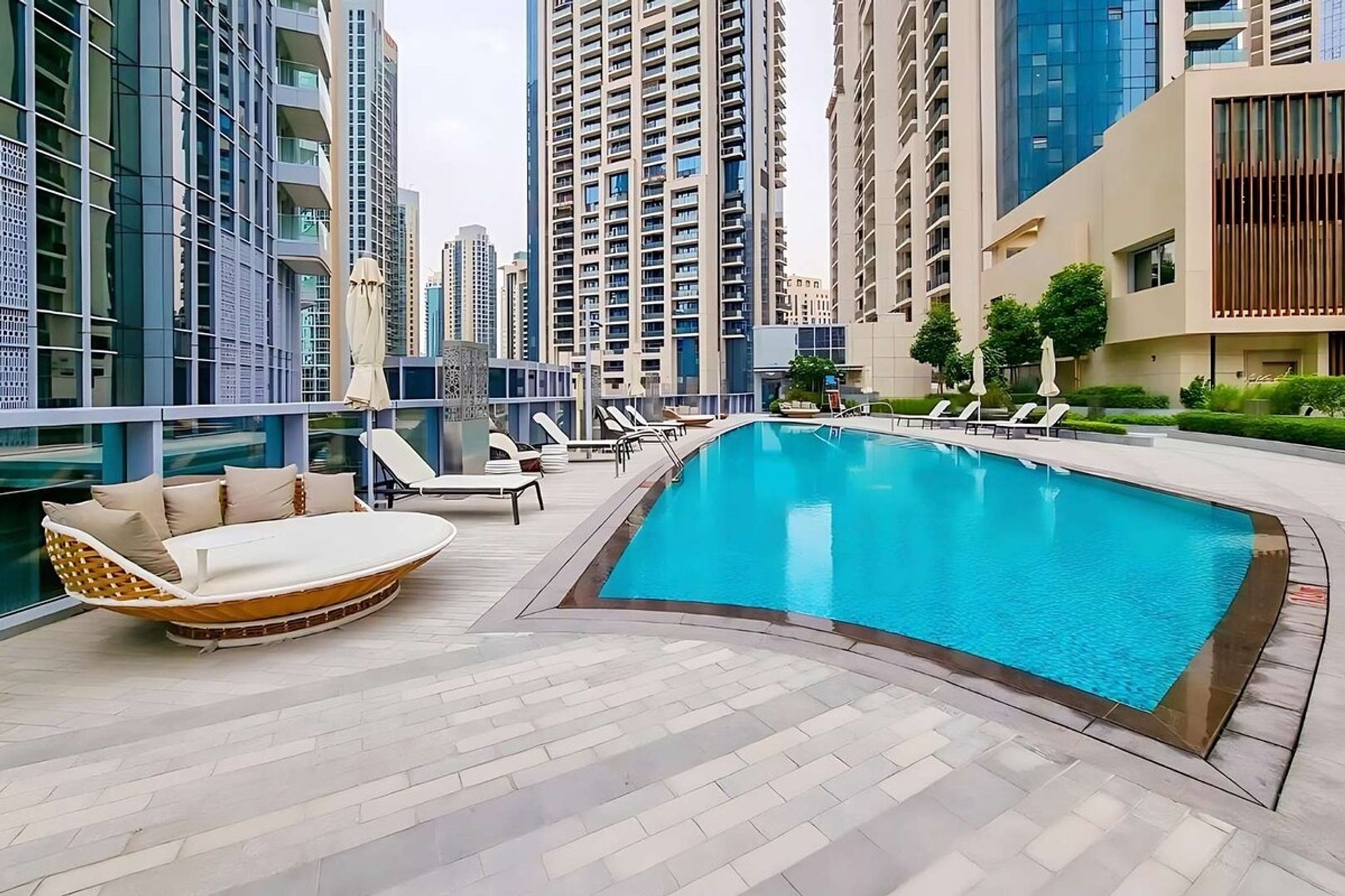 ELIVAAS Curated 2BR with Iconic Burj and Dubai Fountain Views - Tap to explore photos