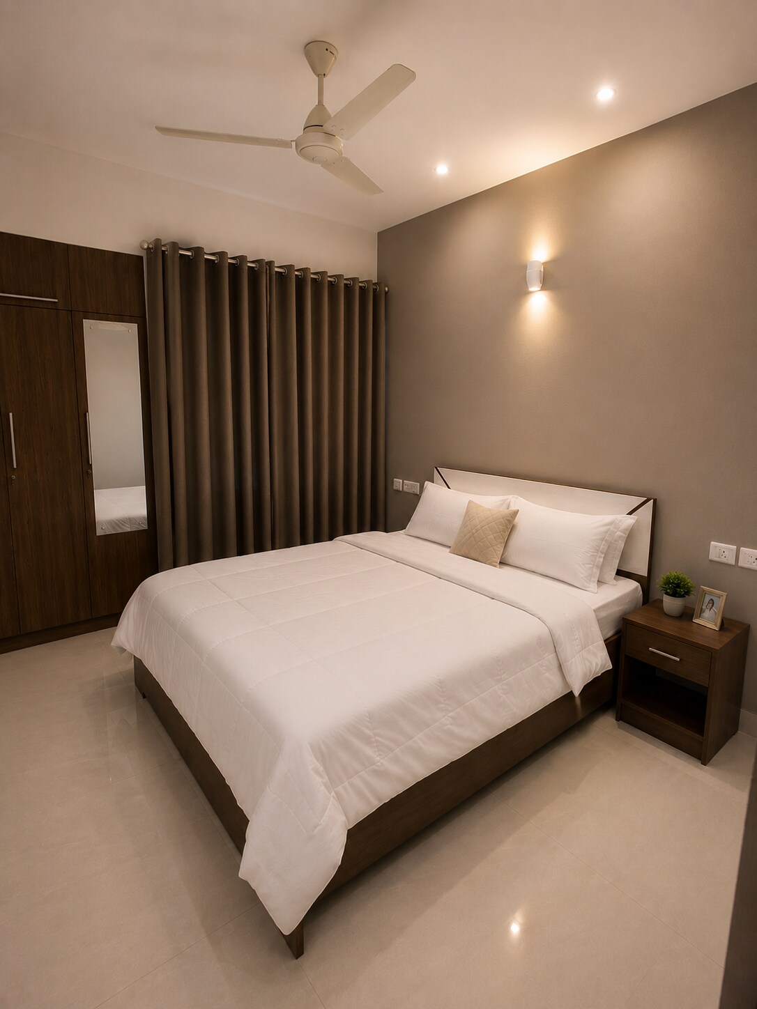 Golden Arc Modern 2BHK Apartment Trivandrum - Tap to explore photos
