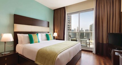 Ramada Downtown Dubai Room Type - 1 Bedroom, King, Downtown View, Non-Smoking Ramada Downtown Dubai Room Type - 1 Bedroom, King, Downtown View, Non-Smoking