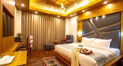 Jannat Resort and Spa (A Centrally Heated River and Himalayas View Resort) Room Type - Premium Room With Balcony and River, Mountain,Scenic view of Himalayas(First Floor) Jannat Resort and Spa (A Centrally Heated River and Himalayas View Resort) Room Type - Premium Room With Balcony and River, Mountain,Scenic view of Himalayas(First Floor)
