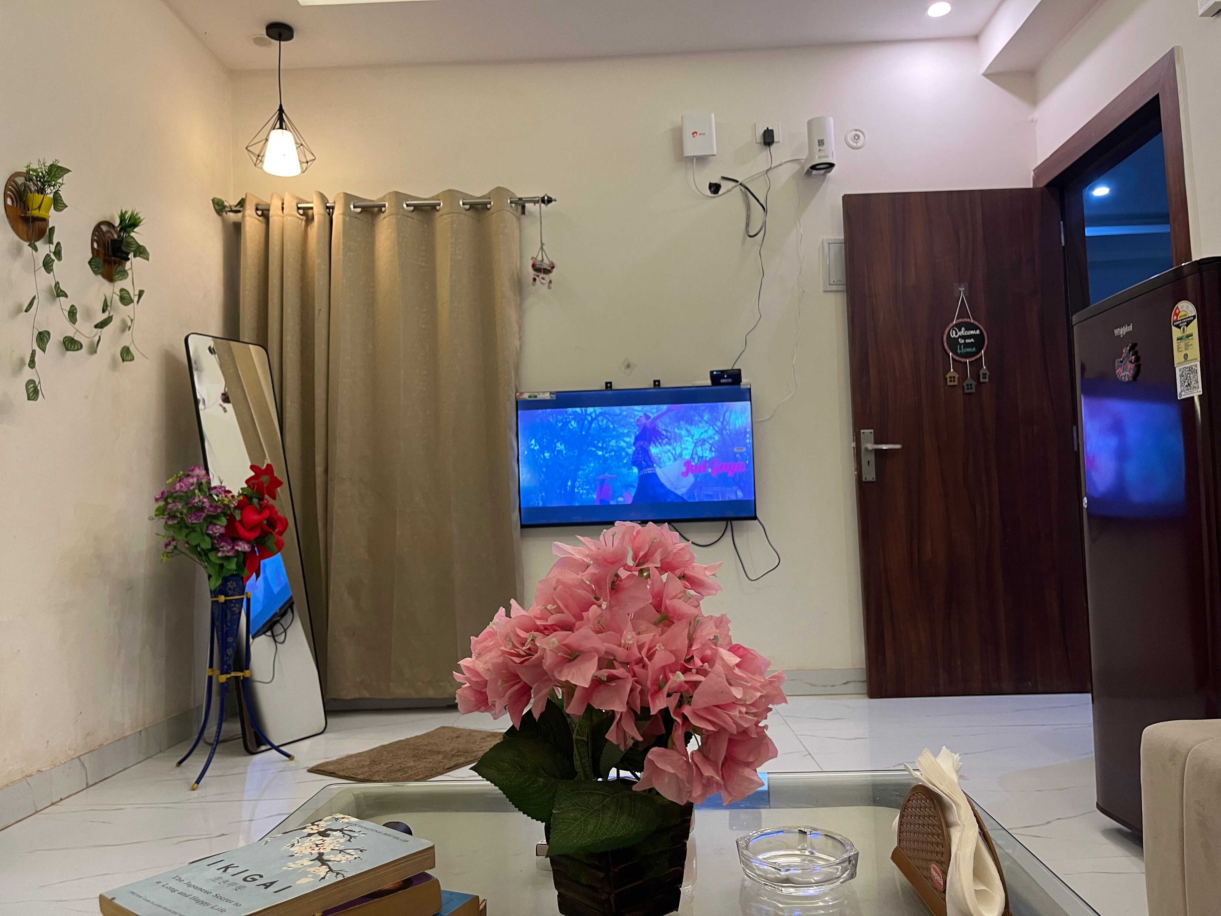 Cozy 1BHK Staycation | Forest view | Tapovan - Tap to explore photos