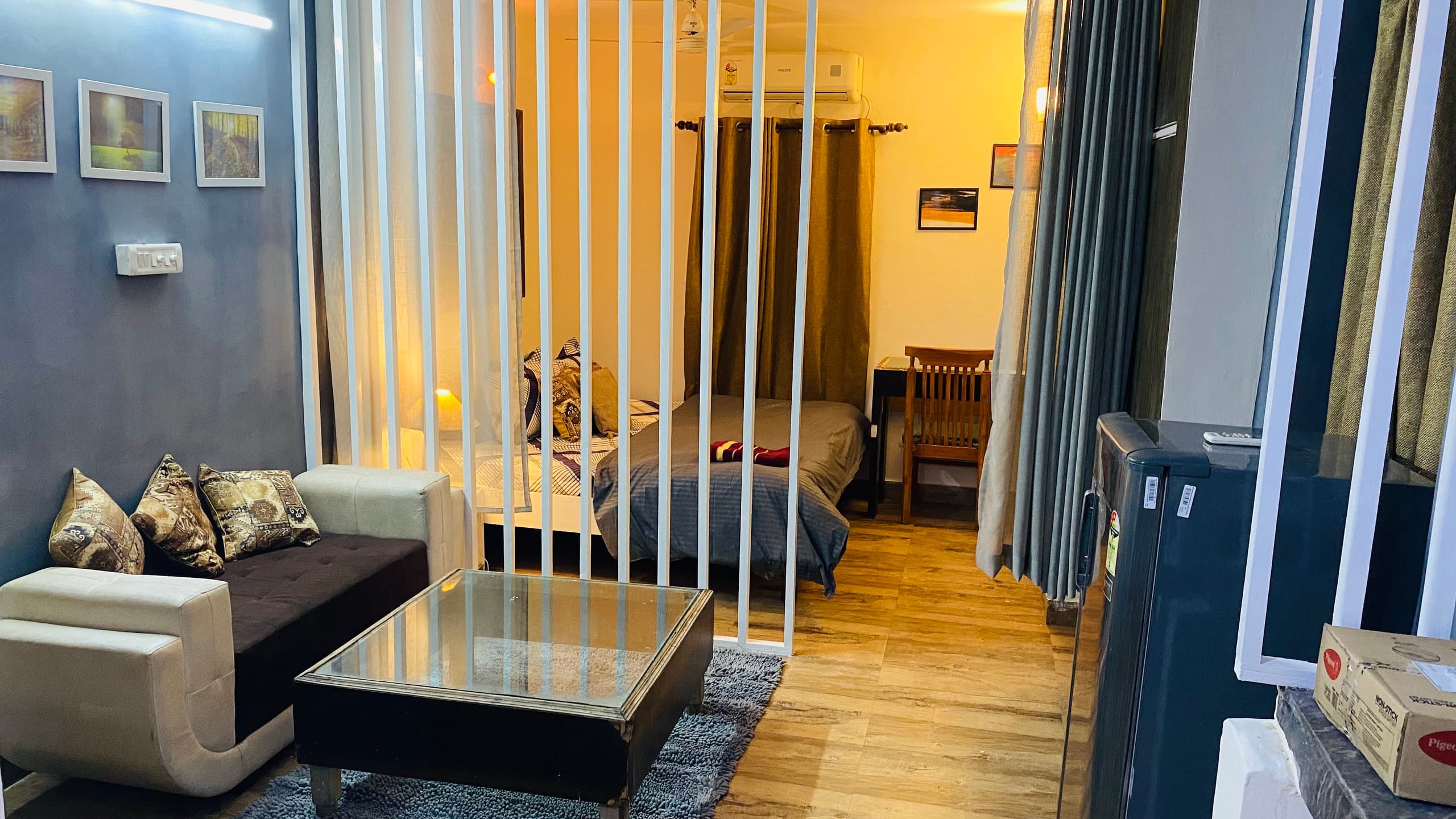 studio near metro Heritage centeral and parks - Tap to explore photos