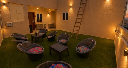 Charter Stays  1BHK with Terrace Garden in Kondapur Near HITEC City Room Type - The Rooftop Nest