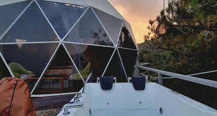 Aarin Jungle Retreat Room Type - Luxury Geodesic Dome with Jacuzzi (AC)