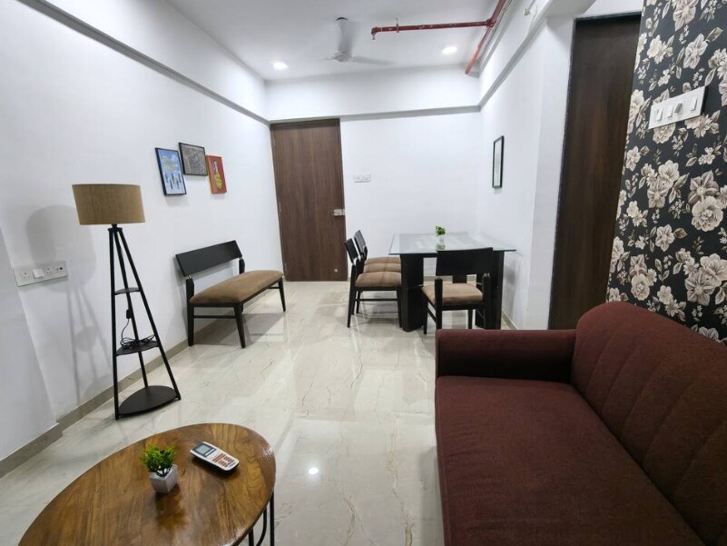 IUC 301 (Private 1Bhk) 3 Min Nesco:Nirlon:BEC | AC - Tap to explore photos