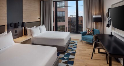 Canopy by Hilton Sioux Falls Downtown Room Type - STEEL DISTRICT VW 2 QUEENS