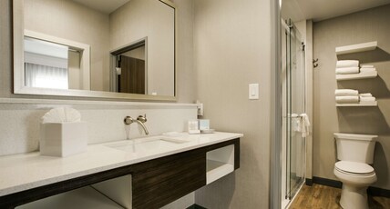 Hampton Inn & Suites Dallas-Ft. Worth Airport South Room Type - 2QN STDO MIC FRIDG WTBR NS