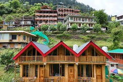 Wooden Cabin Near Jibhi Waterfall Cozy Gateway