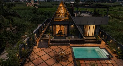 Luxe A Frame Villa Pool Forest View Room Type - Luxe A Frame Villa Pool Forest View