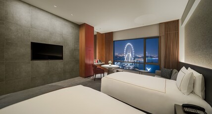 InterContinental SUZHOU Room Type - 2 Twin Premium High Floor Jinji Lake View
