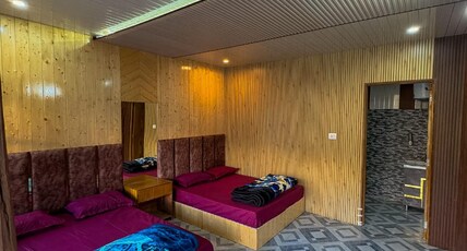 Atharva Cottages Room Type - Semi Deluxe Quad Bedroom for 4 Pax
