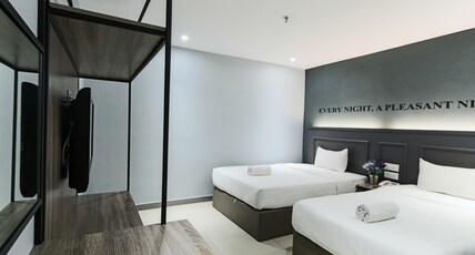 HOTEL 99 BANDAR PUTERI Room Type - Deluxe Twin No Window