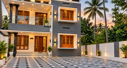VAR Teak Haus AC 4BHK 10 min drive beach cliff Room Type - VAR Teak Haus AC 4BHK 10 min drive beach cliff
