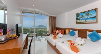 The view Rawada Resort and spa Room Type - Deluxe Double or Twin Room with Sea View The view Rawada Resort and spa Room Type - Deluxe Double or Twin Room with Sea View