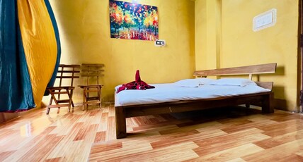 Roshnai Village Resort Room Type - Back side Budget Double bed Room AC (First Floor) with balcony Roshnai Village Resort Room Type - Back side Budget Double bed Room AC (First Floor) with balcony