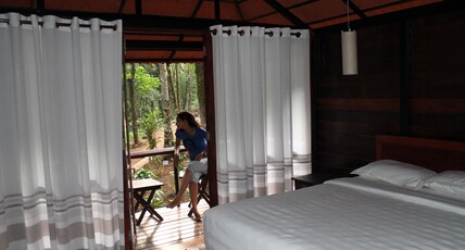 Lanternstay Jungle Resort Room Type - Wooden Cottage with balcony