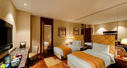 Niranta Airport Transit Hotel & Lounge Terminal 2 Arrivals/Landside Room Type - Comfort Twin Room