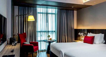 Pullman Bangkok King Power Hotel Room Type - Executive Room Lounge Access 2 Single Beds High Floor Pullman Bangkok King Power Hotel Room Type - Executive Room Lounge Access 2 Single Beds High Floor