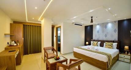 Hotel Dain Castle, Varkala Room Type - Deluxe Room AC