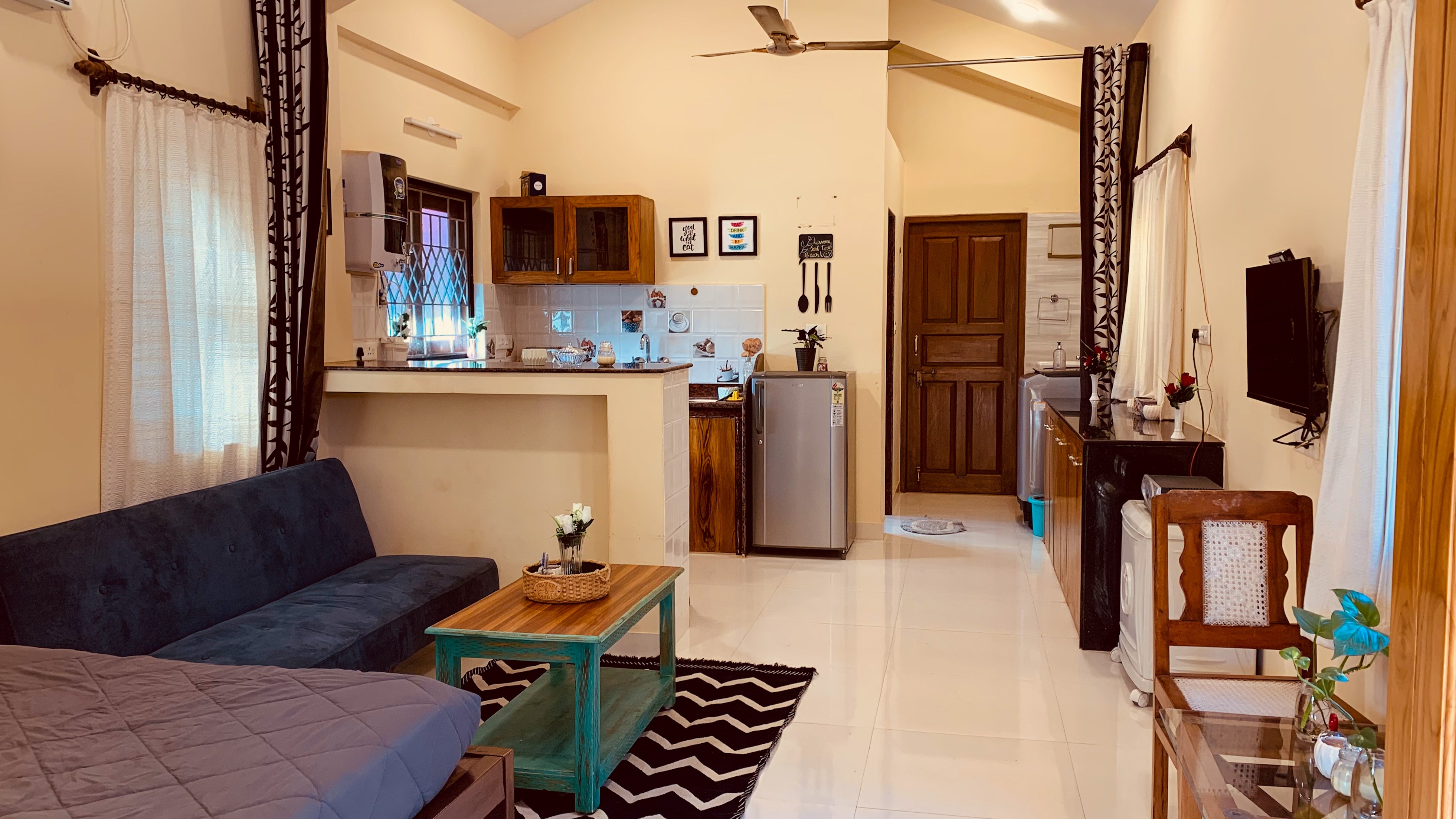 GoAround Homes | Portuguese Villa at Anjuna Beach - Tap to explore photos