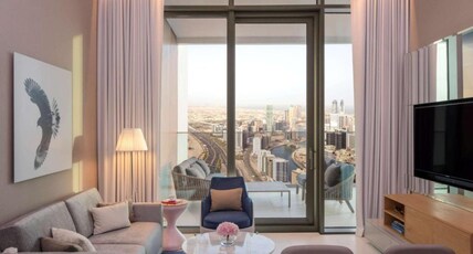 SLS Dubai Hotel Downtown by Accor Room Type - Urban Living King Studio, Balcony SLS Dubai Hotel Downtown by Accor Room Type - Urban Living King Studio, Balcony