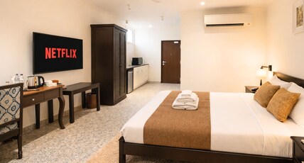 Palm 34 |A Luxury Boutique Stay With Cook Room Type - Penthouse Studio Suite with Private Terrace