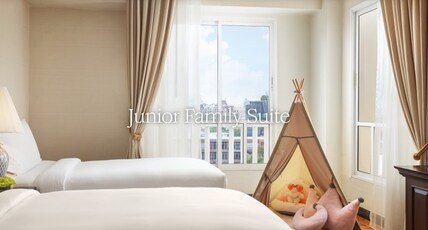 Sofitel Phnom Penh Phokeethra Room Type - JUNIOR FAMILY SUITE, 1 King Bed and Twin Beds Sofitel Phnom Penh Phokeethra Room Type - JUNIOR FAMILY SUITE, 1 King Bed and Twin Beds