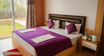 Virat Resort, Sariska Room Type - Family Room 3 Bedroom with 2 Washrooms