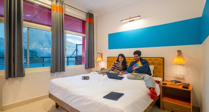 goSTOPS Mcleodganj Mall Road Room Type - Deluxe Private Room With Balcony and Ensuite Bathroom
