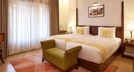 La Estoria, Goa - IHCL SeleQtions Room Type - Deluxe Room Twin Garden View with Balcony- Comp Beach Shuttle , Weekend Kids Activities La Estoria, Goa - IHCL SeleQtions Room Type - Deluxe Room Twin Garden View with Balcony- Comp Beach Shuttle , Weekend Kids Activities
